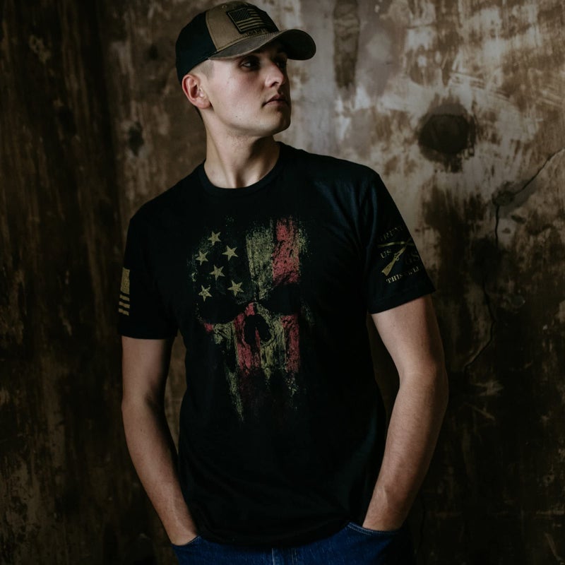Grunt Style American Reaper 2.0 - Men's T-Shirt (Black, XX-Large) - Image 4